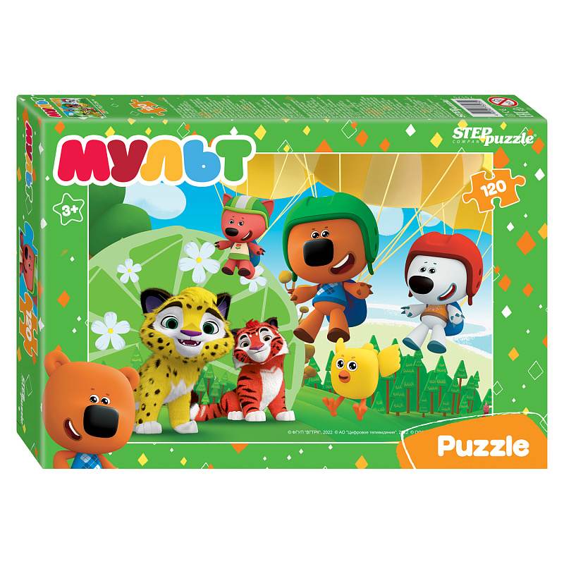 Мозаика "puzzle" 120 "Мульт. Ми-ми-мишки. Сказочный патруль и др. " (0+ Медиа)