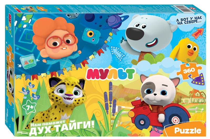 Мозаика "puzzle" 360 "Ми-ми-мишки и др. Мульт" (0+ Медиа)